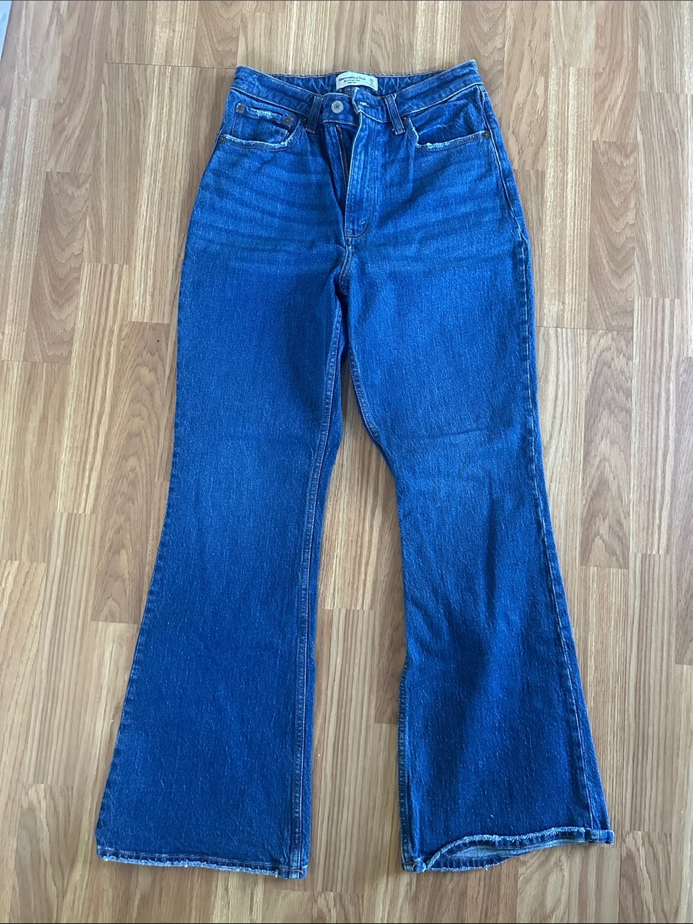 Abercrombie & Fitch Dark Blue Flare Jeans